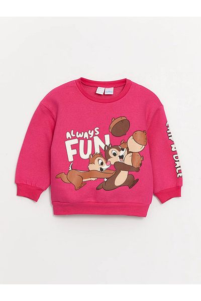 LC Waikiki Long Sleeve Baby Girl Sweatshirt and Sweatpants Set of 2