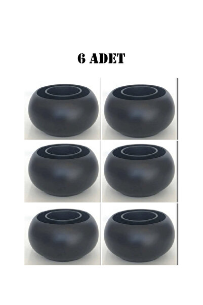 Yıldız çelik 6 Adet Lüks boyalı siyah ehlikeyf