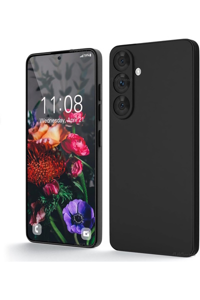 m.tk moveteck Samsung Galaxy S24 Kılıf Kamera Korumalı Mat Hisli içi Kadife Y...