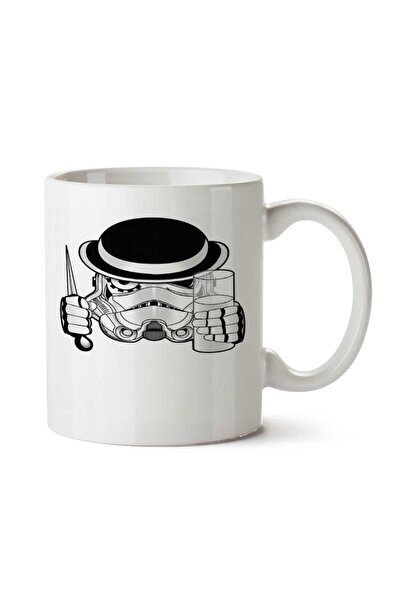 ART HEDİYE كوب مطبوع على الجانبين من Storm Clockwork Trooper Milk
