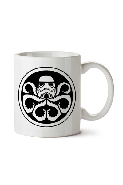 ART HEDİYE كوب مطبوع عليه شعار Star Wars Hydra Storm Trooper على الجانبين