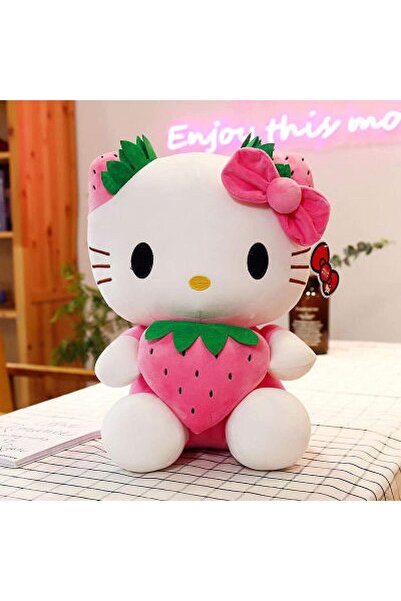 oyuncakçı savaş & europe shop Pembe Peluş 40 Cm Hello Bebek Kitty 40 Cm