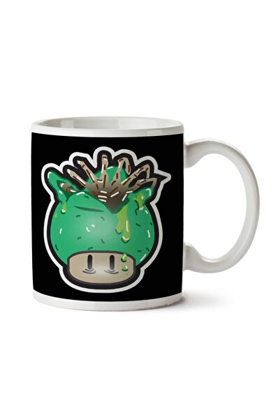ART HEDİYE كوب سوبر ماريو ماشروم Facehugger Alien مطبوع على الجانبين