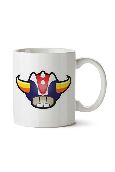 ART HEDİYE كوب سوبر ماريو Mushroom Grendizer مطبوع على الجانبين