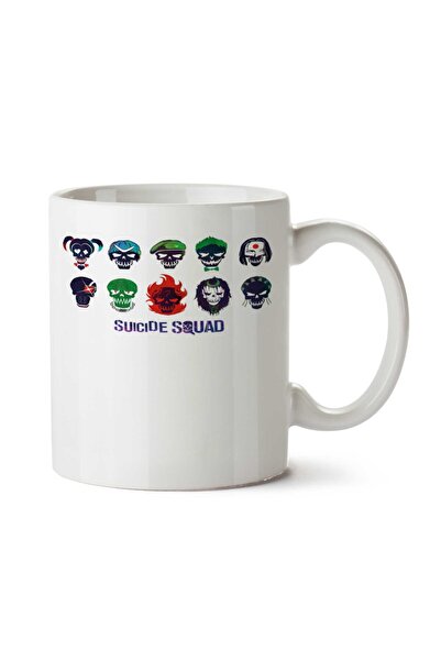 ART HEDİYE كوب مطبوع على الجانبين من Suicide Squad