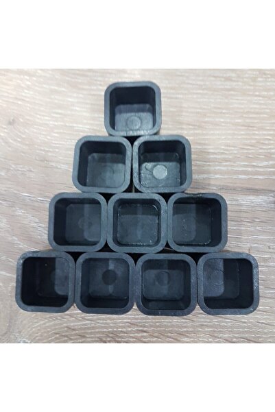 Cosar Nipel Tavuk Suluk Kare Boru Kör Tapa 10 Adet