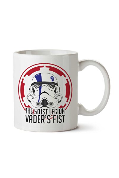 ART HEDİYE كوب Storm Trooper 501st Vaders Fist مطبوع على الجانبين
