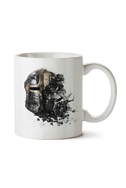 ART HEDİYE Templarios Gladiator Two Side Printed Mug