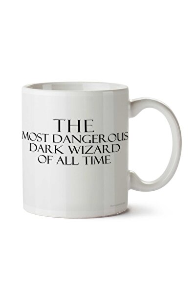 ART HEDİYE كوب The Most Dangerous Dark Wizard of All Time مطبوع على الجانبين