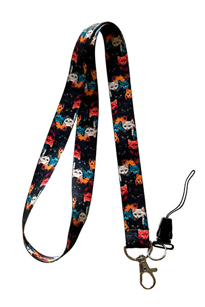 StormiStoretr Asi Kediler Boyun ipi Telefon Askısı