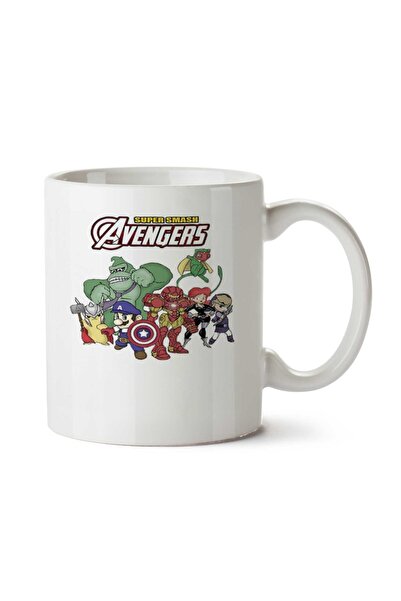 ART HEDİYE كوب سوبر سماش أفنجرز مطبوع على الجانبين