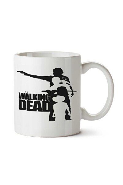 ART HEDİYE كوب مطبوع على الجانبين بتصميم The Walking Dead