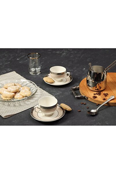 Porland PORSELEN LİDYA 2 KİŞİLİK KAHVE FİNCAN TAKIMI