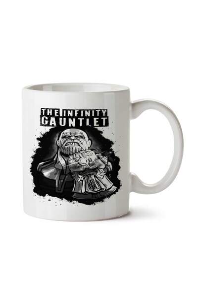 ART HEDİYE كوب إنفينيتي جاونتليت مطبوع على الجانبين