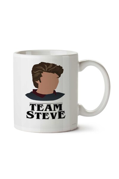 ART HEDİYE كوب مطبوع على الجانبين من Team Steve Steve Team