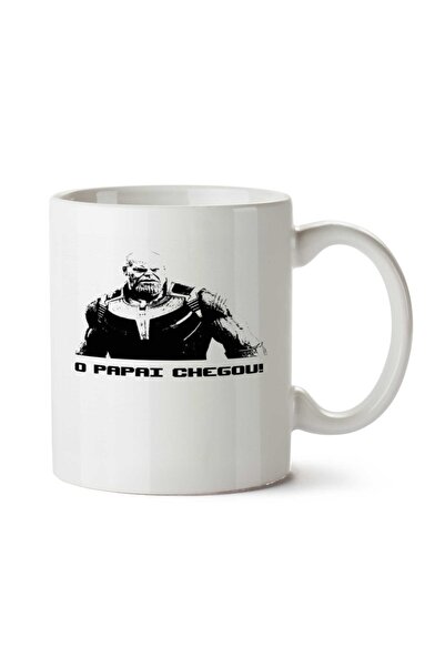 ART HEDİYE كوب ثانوس مطبوع على الجانبين