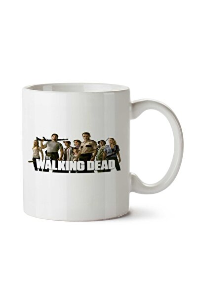 ART HEDİYE كوب مطبوع عليه شخصيات The Walking Dead على الجانبين