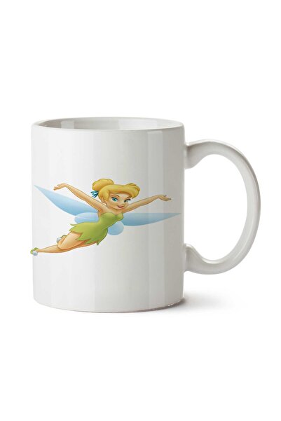 ART HEDİYE كوب مطبوع على الجانبين من Tinker-Bell-PNG-Mesh