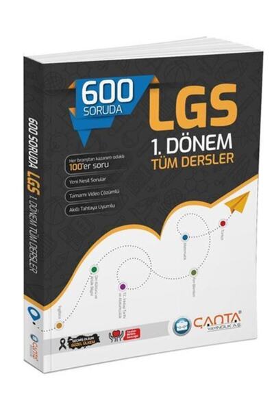 Çanta Yayınları Çanta 600 Soruda 8.sınıf Lgs 1.dönem Tüm Dersler Soru Bankası