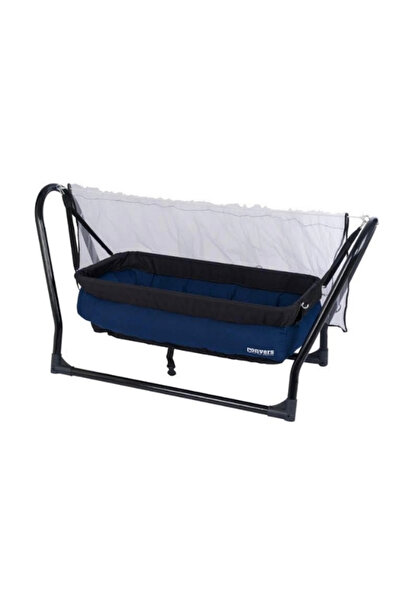 modabebekler - Sallanır Cibinlikli Portatif Kurulumlu Sepet Hamak Beşik Bordo