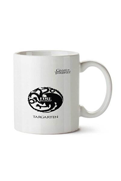 ART HEDİYE كوب Targaryen GoT مطبوع على الجانبين