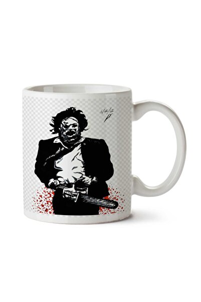 ART HEDİYE كوب مطبوع على الجانبين من The Texas Chainsaw Massacre