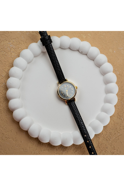 Spring Yellowish Jewelry Minimal Square Gold Steel Women's Wristwatch