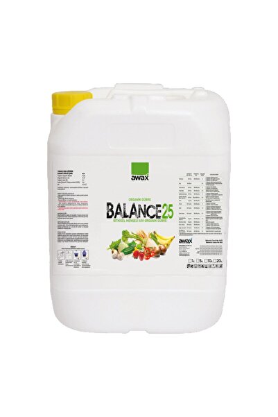 AWAX Balance Humik-Fulvik Asit Sıvı Organik Gübre 25 Kg