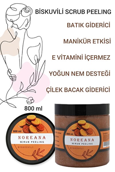 Bisküvili 800ml Scrub Peeling