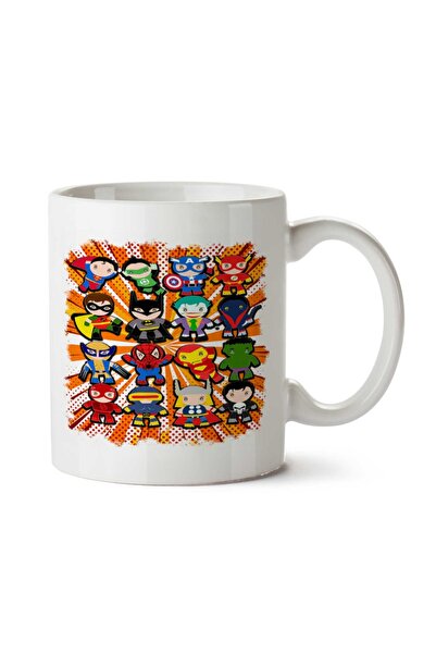ART HEDİYE Baby Heroes Two Sided Printed Mug