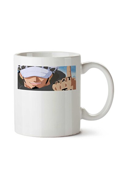 ART HEDİYE Trafalgar Law - ONE PIECE 11 two Sided Printed Mug