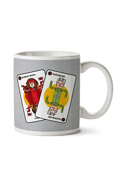 ART HEDİYE كوب كوب مطبوع على الجانبين من X Men The Twins Scarlet Witch And Qu...