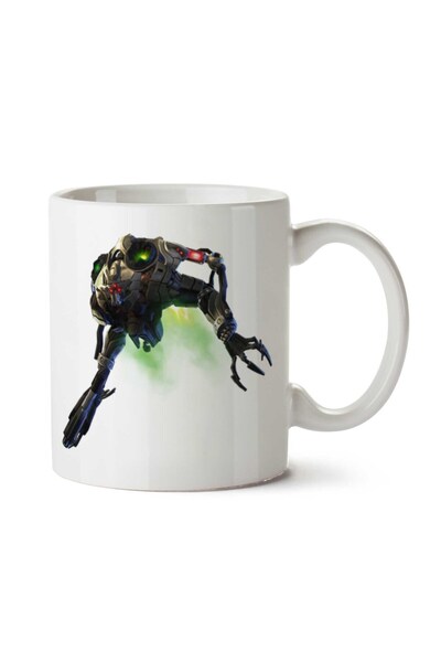 ART HEDİYE كوب XCOM-Download-PNG مطبوع على الجانبين