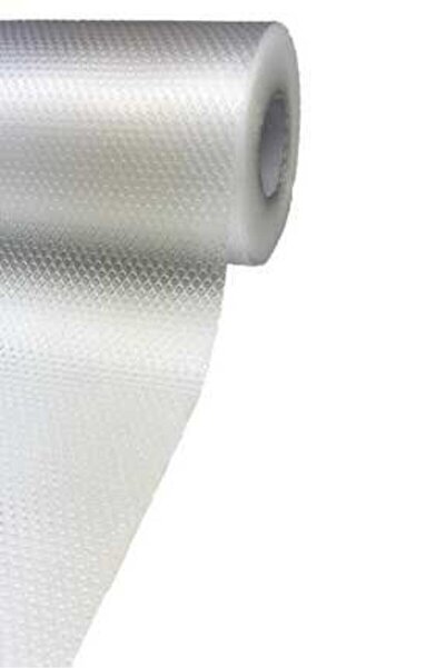 Mikasso غطاء رف سميك غير قابل للانزلاق من إيفا 45 سم × 10 متر - بلاستيك - برت...