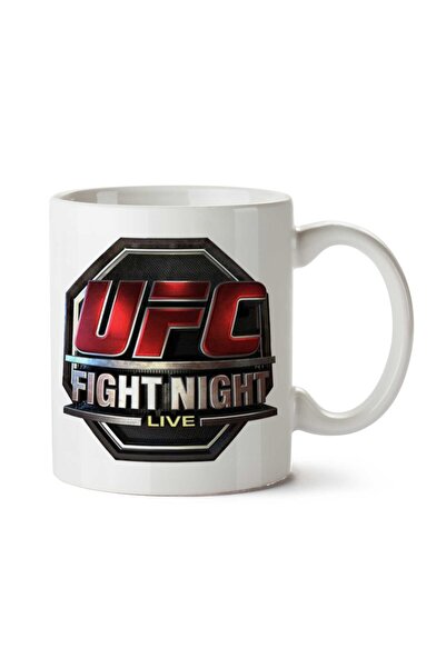 ART HEDİYE UFC Fight Night Live Two Sided Printed Mug