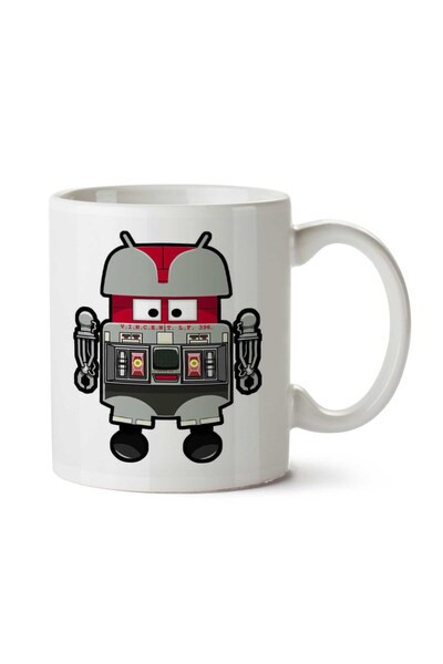 ART HEDİYE V.I.N.CENT L.F 396 Droid The Black Hole Android كوب مطبوع على الجا...