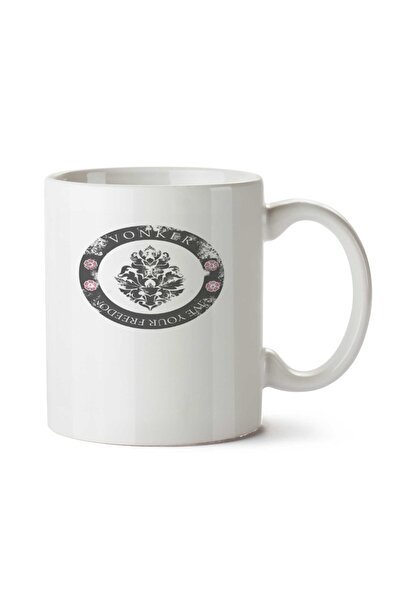 ART HEDİYE كوب فونكر لايف فريدون مطبوع على الجانبين