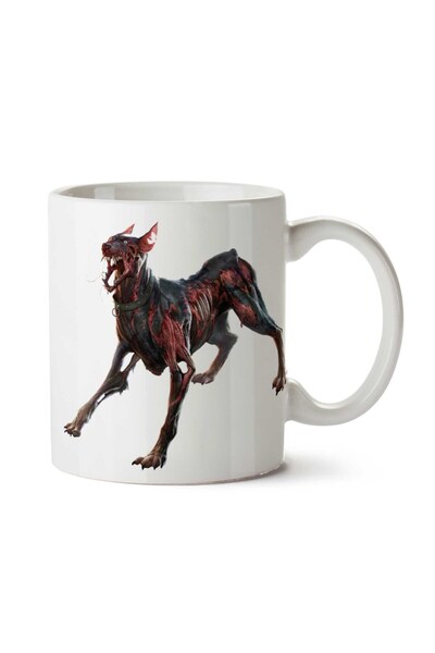 ART HEDİYE كوب زومبي ذا ووكينج ديد دوج مطبوع على الجانبين