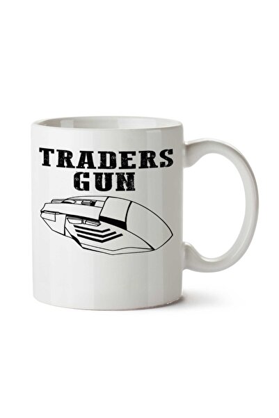 ART HEDİYE كوب مطبوع على الجانبين من TRADERS GUN