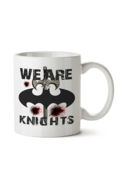 ART HEDİYE كوب مطبوع على الجانبين من We Are Knights 2