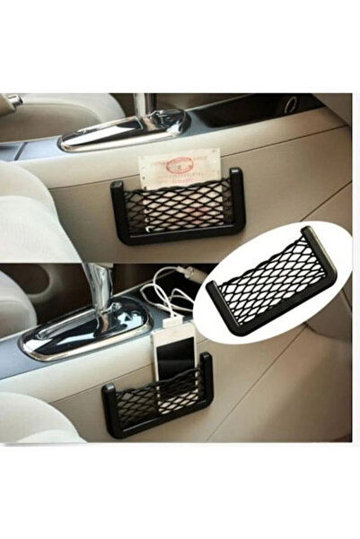 Askımo 15x8 Cm Araba Torpido Telefon Ruhsat Tutucu Fileli Araç Içi Organizer ...