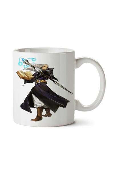 ART HEDİYE كوب Wizard-PNG مطبوع على الجانبين