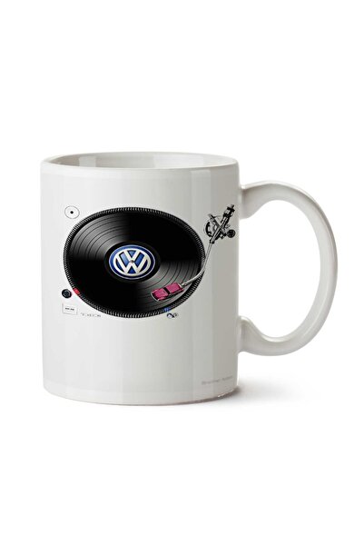 ART HEDİYE كوب فولكس فاجن سجل للقيادة مطبوع على الجانبين