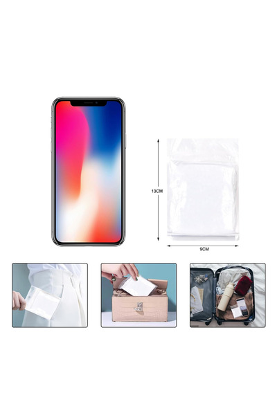 Wanderlust Waterproof Disposable Hooded Snap-On Windbreaker Raincoat 5 Pieces