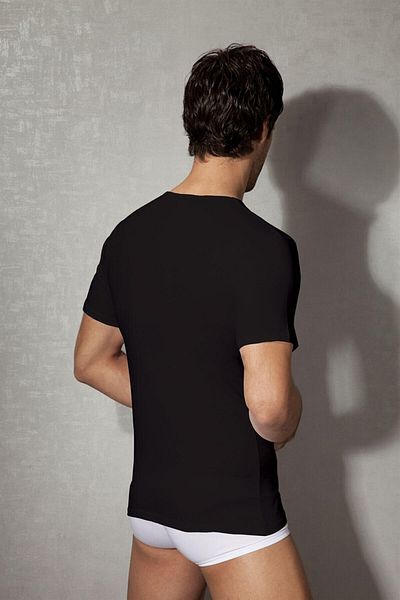 Doreanse Men's Cotton V-Neck Short Sleeve T Shirt 2810