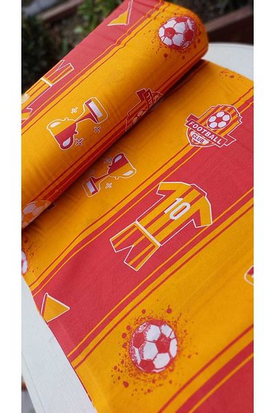 TEKSTİLCİ Meter Fabric, Duvet Cover Fabric 240 Cm Patterned Fabric
