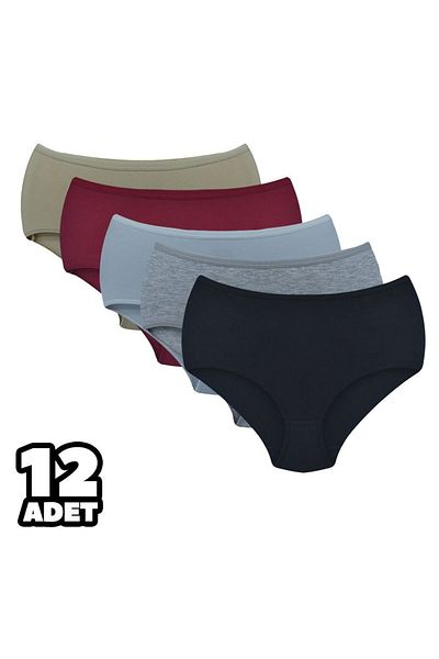 Dondeza 3058 XL Size Ψηλόμεσο εσώρουχο 12τμχ