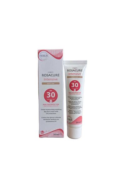 SYNCHROLINE Rosacure Intensive - 30ml Tinted Sunscreen, SPF30 Teint Clair