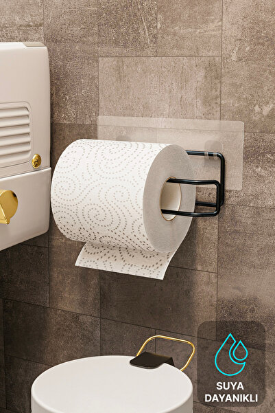 Bino Tuvalet Kağıtlığı Yapışkanlı Wc Kağıdı Peçetelik Tuvalet Kağıdı Organizeri Banyo Düzenleyici Lüks