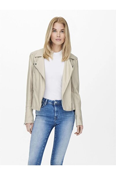 ONLY Palton pentru femei Onlgemma din piele artificială Biker Otw Noos - 15153079